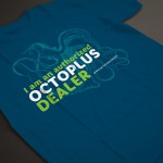 Дизайн корпоративних футболок Octoplus