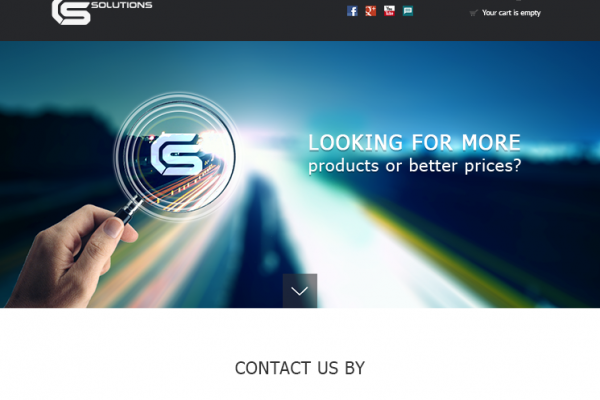 Car Solutions Landing Page
