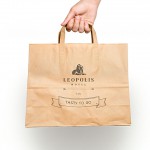 Дизайн брендированной упаковки для отеля Леополис