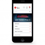 All Spares Website Mobile Version Design